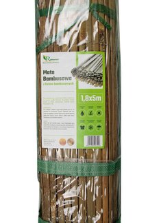 Mata bambusowa, osłonowa z listew bambusowych BM1850R, 1,8x5m 