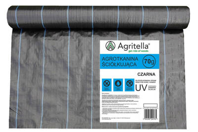 Agrotkanina czarna Agritella 0,8x50m 70g