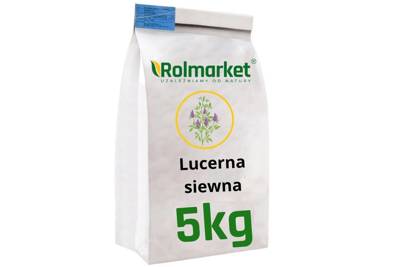 Lucerna siewna kwlifikowana - wieloletnia roślina łąkowa 5kg