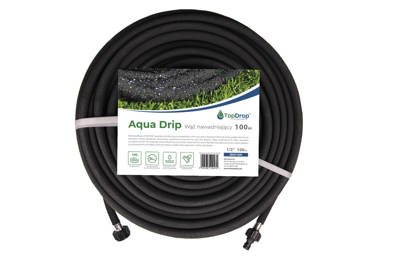 Wąż ogrodowy nawadniający AQUA-DRIP 1/2" 100m WAD100R Rolmarket