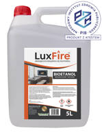 Lux Fire™ 5 litrów –  ekologiczne biopaliwo do kominka (bioetanol do biokominka)